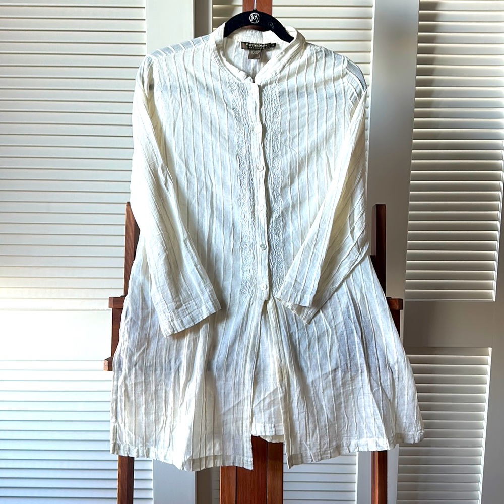 Vintage British India Cotton Embroidered Traveller 9